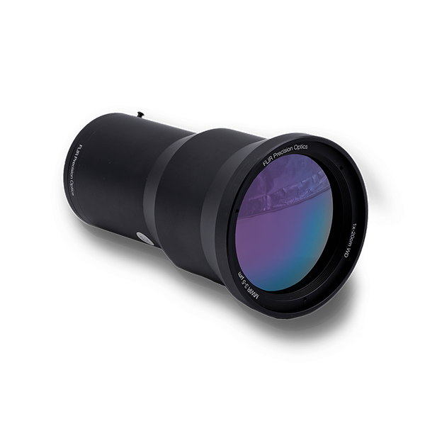 1x/20cm 현미경, 3-5µm, f/4 MWIR FPO 수동 베이어닛 렌즈(T300350)