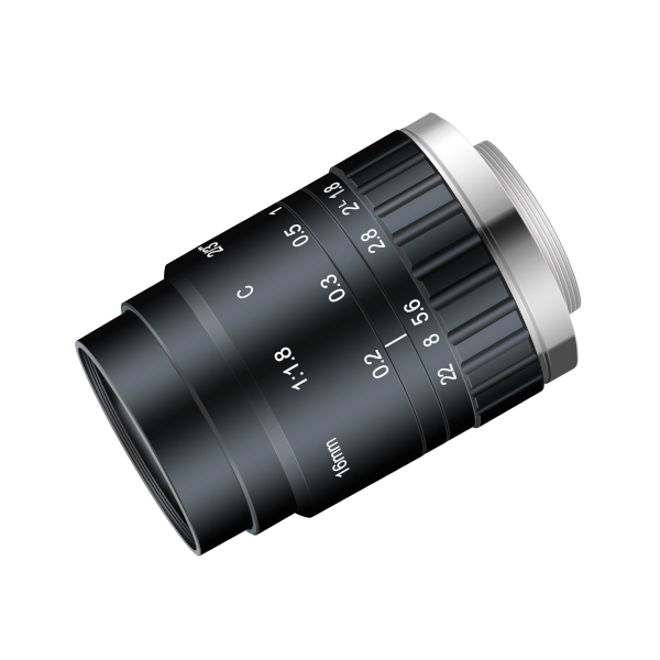 Azure 16mm 2/3인치 10MP C-마운트 렌즈