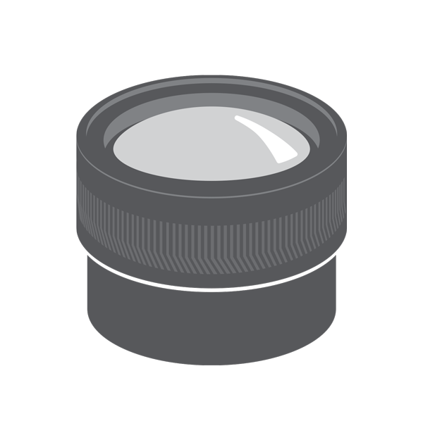1x 현미경, 3-5µm, f/2.5 MWIR FPO 수동 베이어닛 렌즈(4214995)