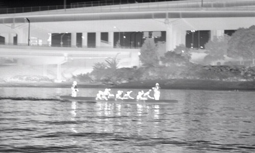 Rowers in Thermal